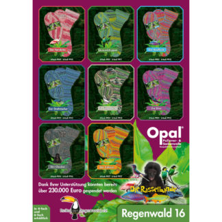 Opal Sockenwolle 4-fach Regenwald 16