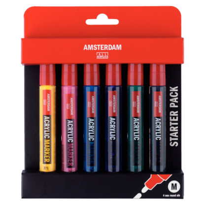 Amsterdam Marker Basicset 6 Farben