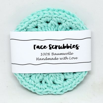 face scrubbies 100 % Baumwolle 2er Set